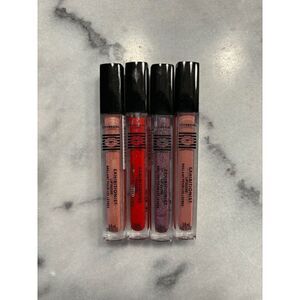 Covergirl Exhibitionist Lip Glosses Lot of 4